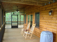 Screened Front Porch